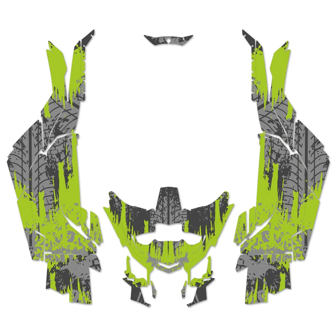 Αυτοκόλλητα σχεδιασμού παρακολούθησης για Can-Am Maverick x3