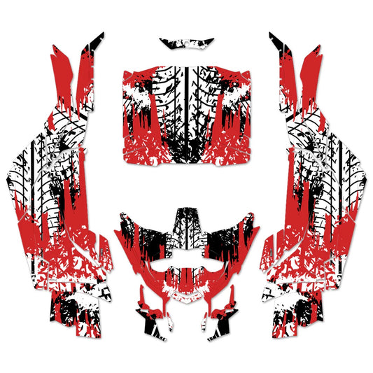 Αυτοκόλλητα σχεδιασμού παρακολούθησης για Can-Am Maverick x3