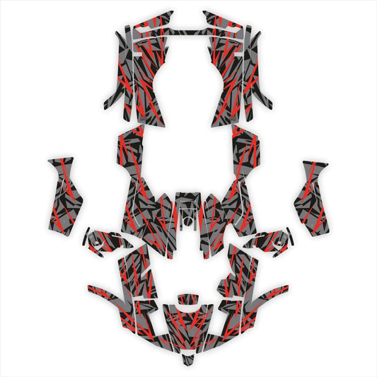 Расовые наклейки на дизайн духа для cfmoto cforce