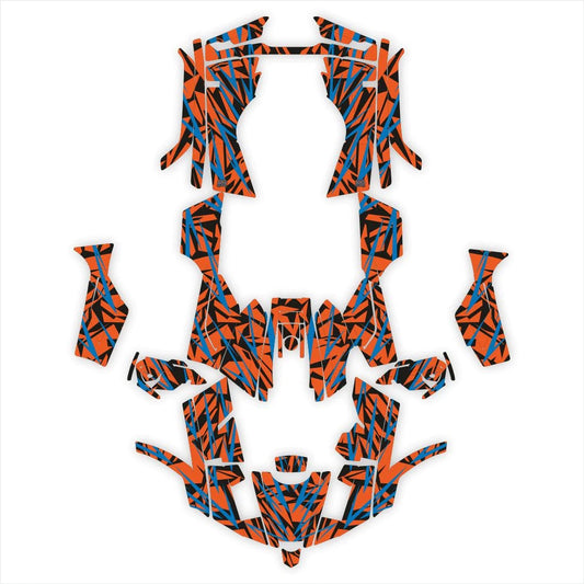 Расовые наклейки на дизайн духа для cfmoto cforce