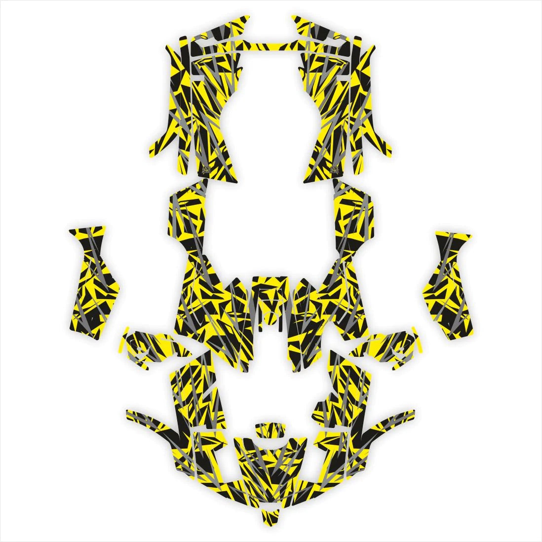 Αυτοκόλλητα σχεδιασμού πνεύματος αγώνα για cfmoto cforce