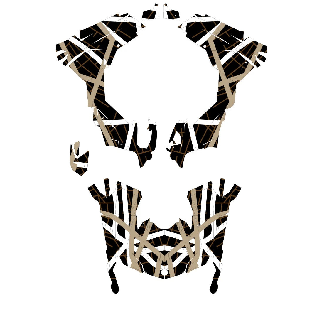 Adesivi di design di destinazione per can-am outlander x mr