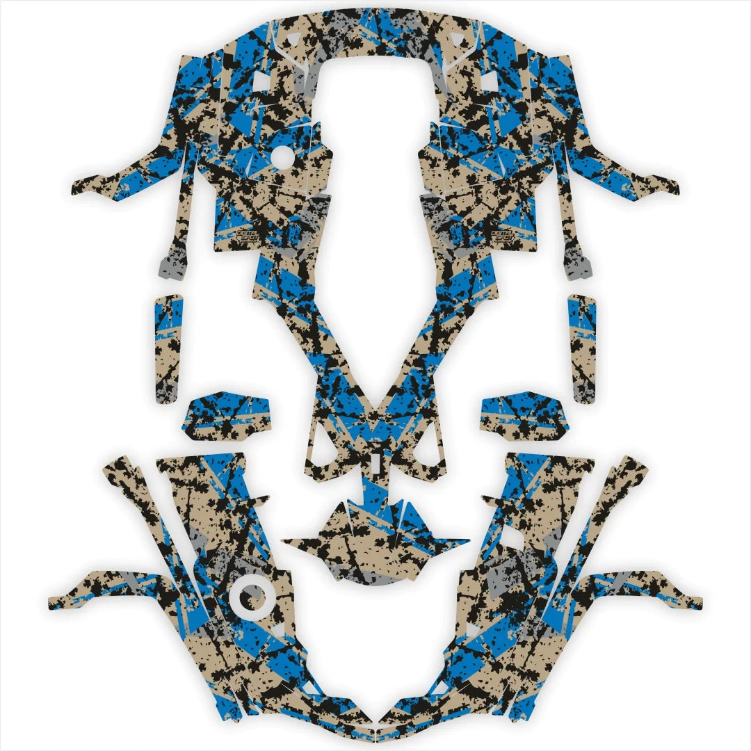 Цифровые наклейки на дизайн Spot для Stels Guepard