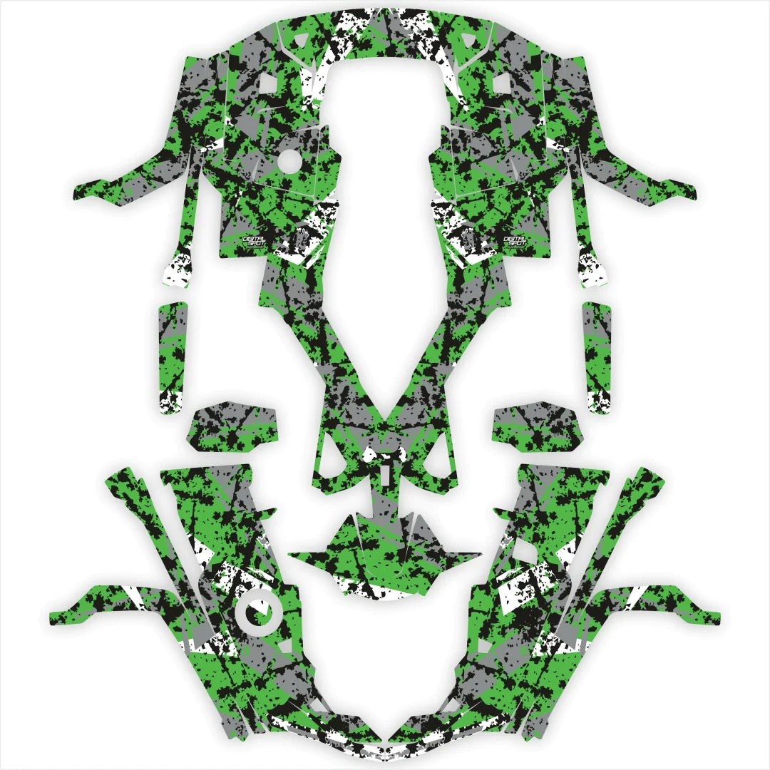 Цифровые наклейки на дизайн Spot для Stels Guepard