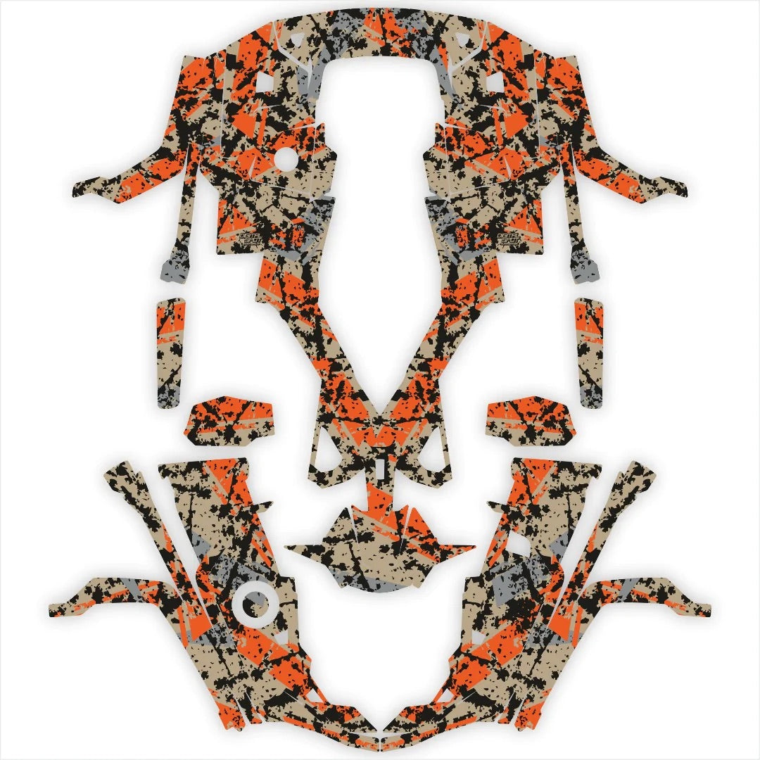 Цифровые наклейки на дизайн Spot для Stels Guepard