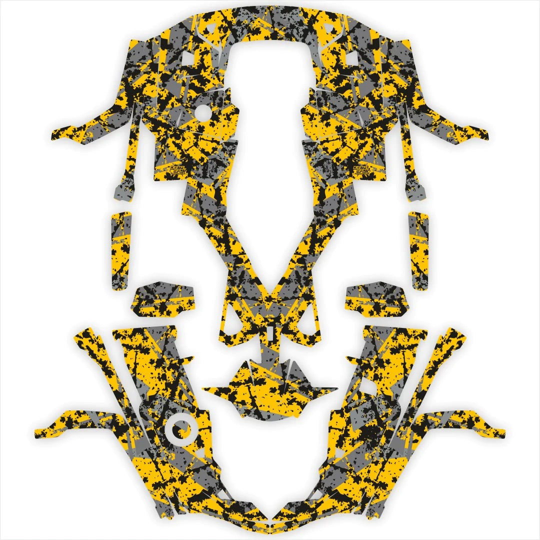 Цифровые наклейки на дизайн Spot для Stels Guepard