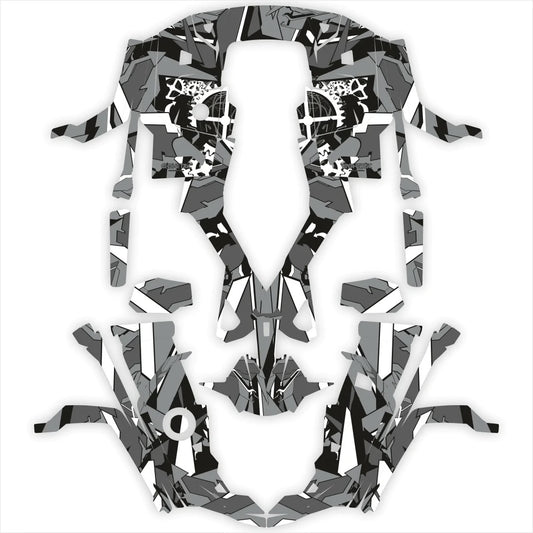 GEOMETRINIS dizaino lipdukai STELS GUEPARD