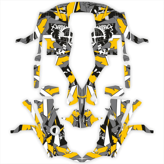 GEOMETRINIS dizaino lipdukai STELS GUEPARD