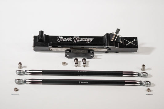 ShockTherapy Billet Steering Rack with full BSD kit for Maverick X3 72'' models in Europe Lizardwarehouse