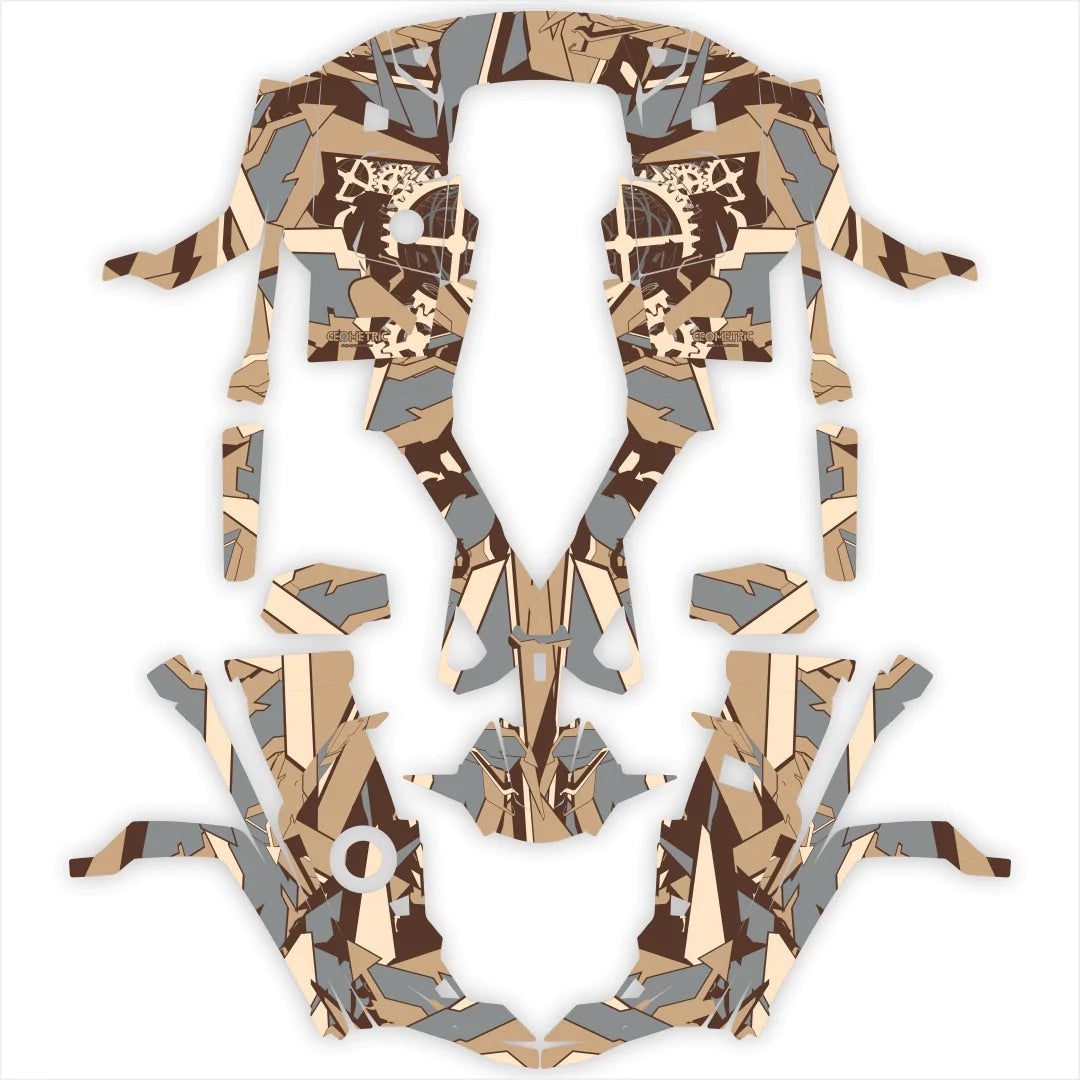 Геометрические дизайнерские наклейки для Stels Guepard