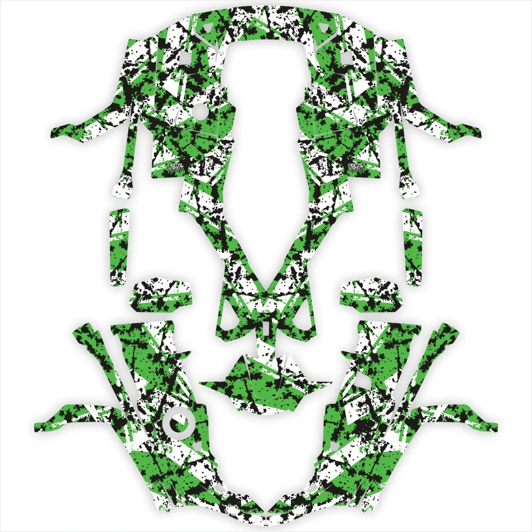 Цифровые наклейки на дизайн Spot для Stels Guepard