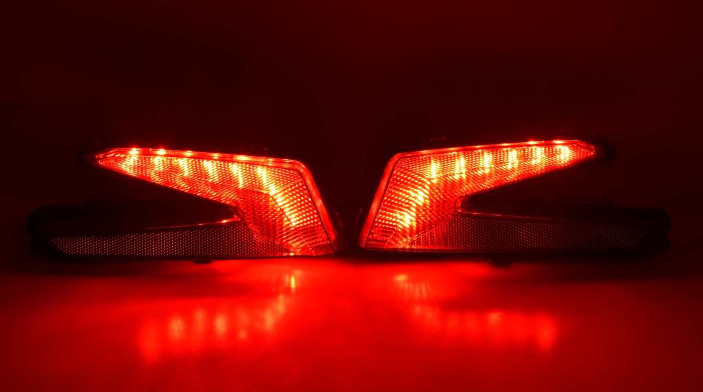 Lanternas traseiras de LED com luz indicadora de direção amarela para <tc>Maverick</tc> X3