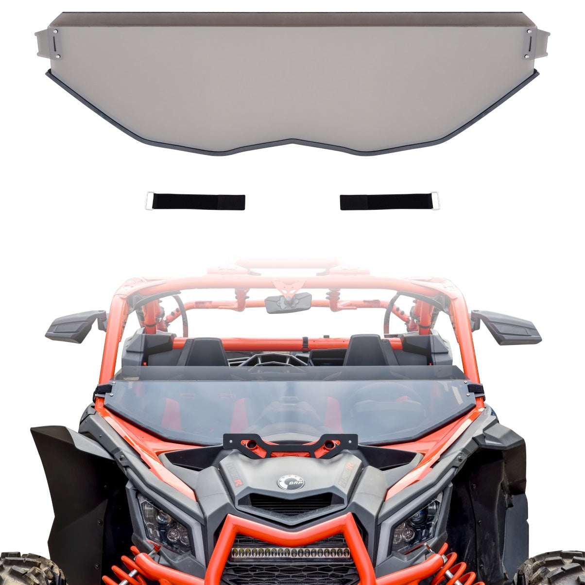 Para-brisa parcial fumê escuro para Can-Am <tc>Maverick</tc> X3