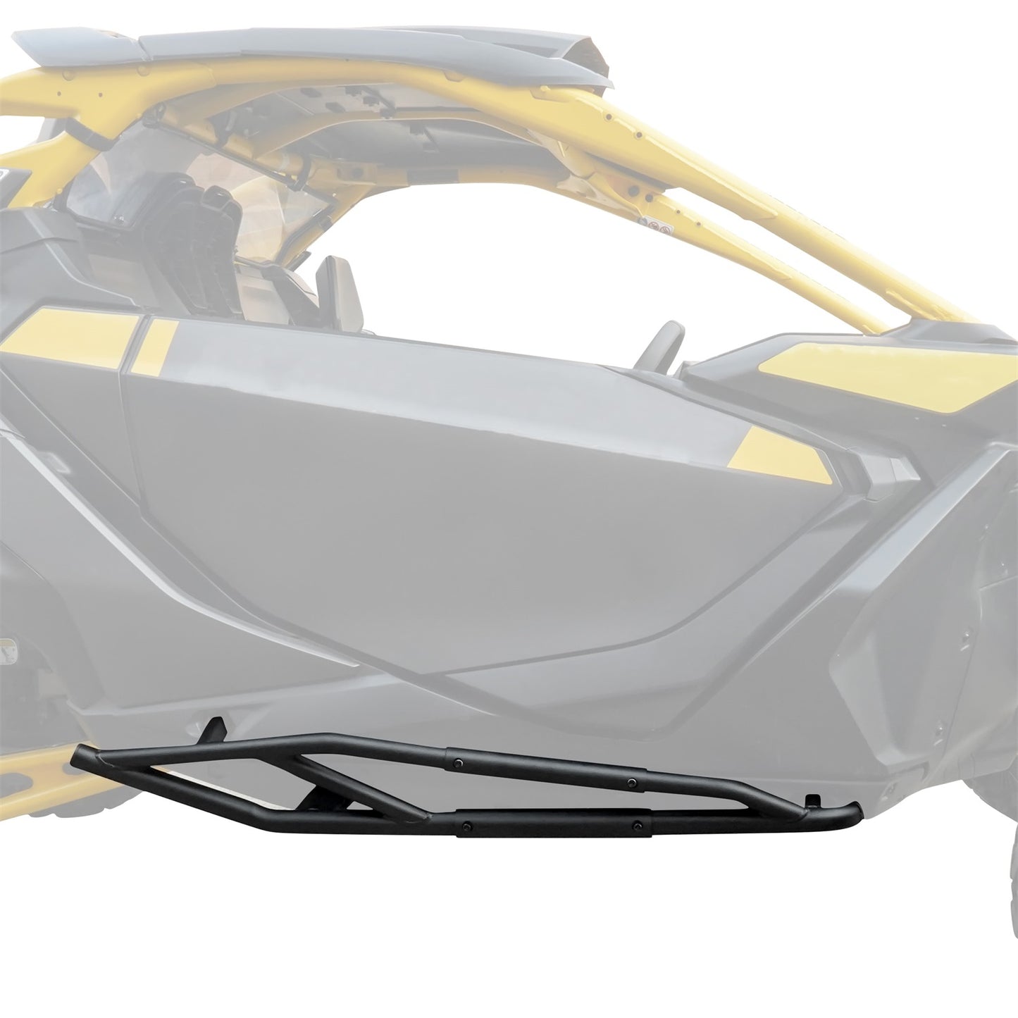 Combined Nerf Bars Rock Sliders for 2-doors Maverick R X RS 2024+