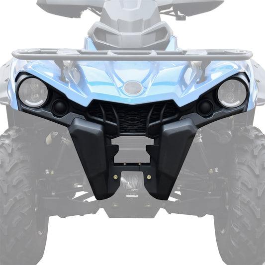 <tc>Priekinis juodos spalvos plastiko komplektas, skirtas Can-Am Outlander</tc>