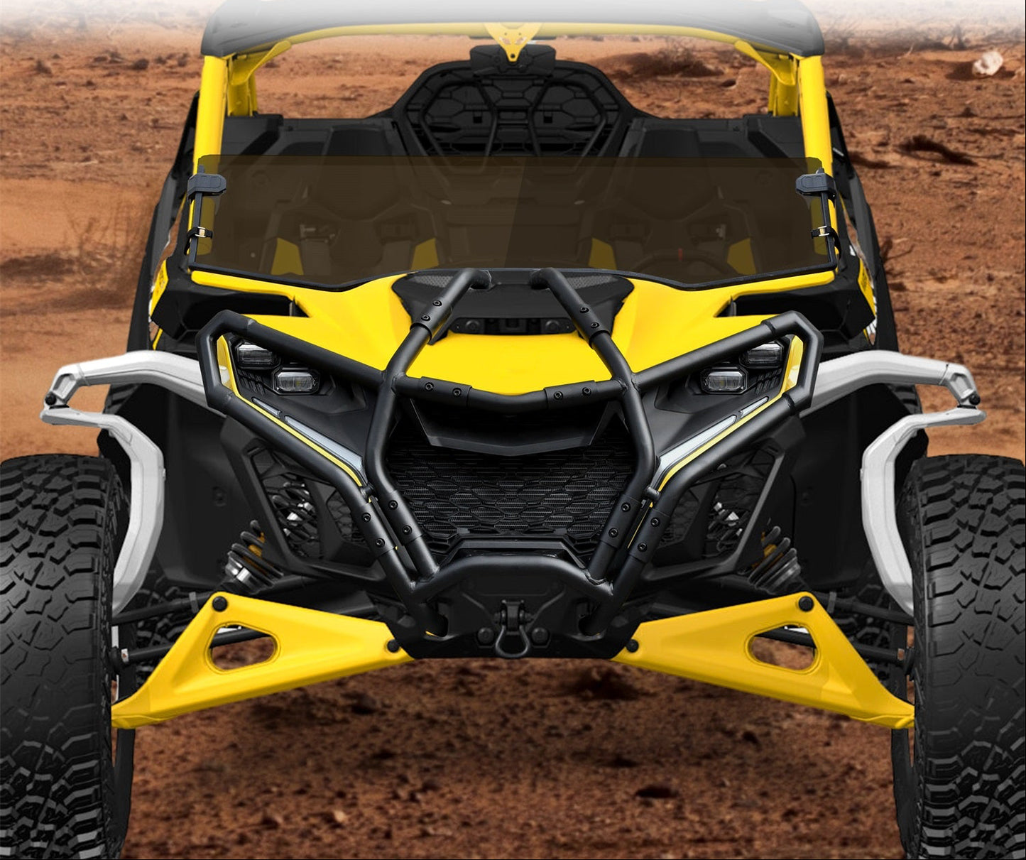 Combined Full Facie Front Bumper for Maverick R Models