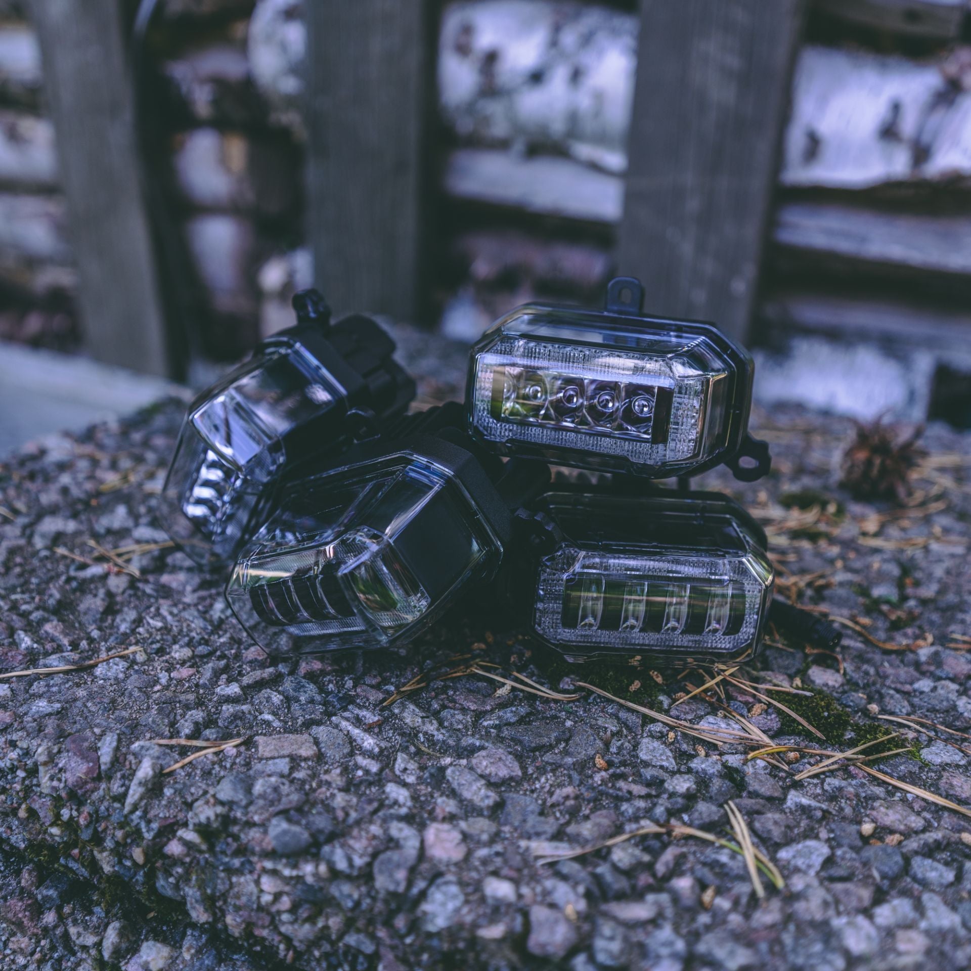 Set 4 stopuri față Neutrino pentru CAN-AM OUTLANDER 2023-2025 & RENEGADE/2024-2025 MAVERICK R/2025 CANYON/2025 SPYDER F3