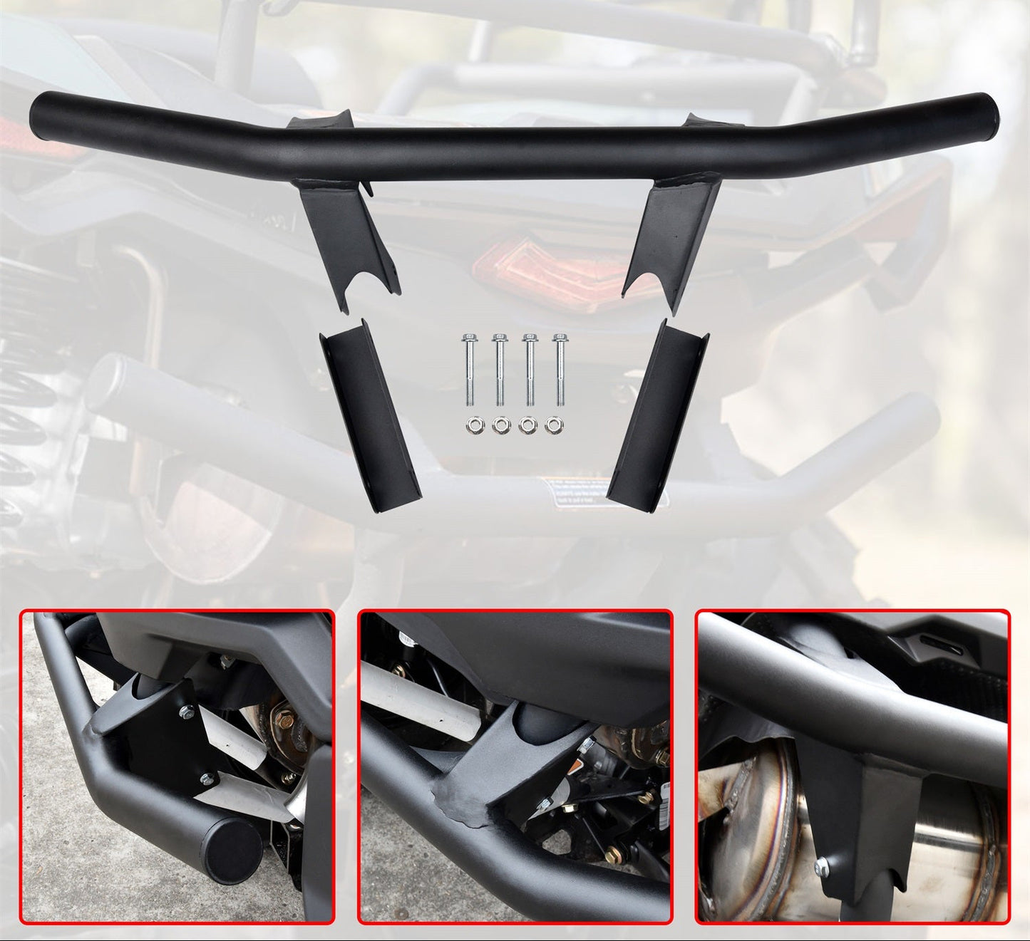 XT Heckstoßstangenschutz aus kombiniertem Stahl für Can-Am <tc>Outlander</tc>