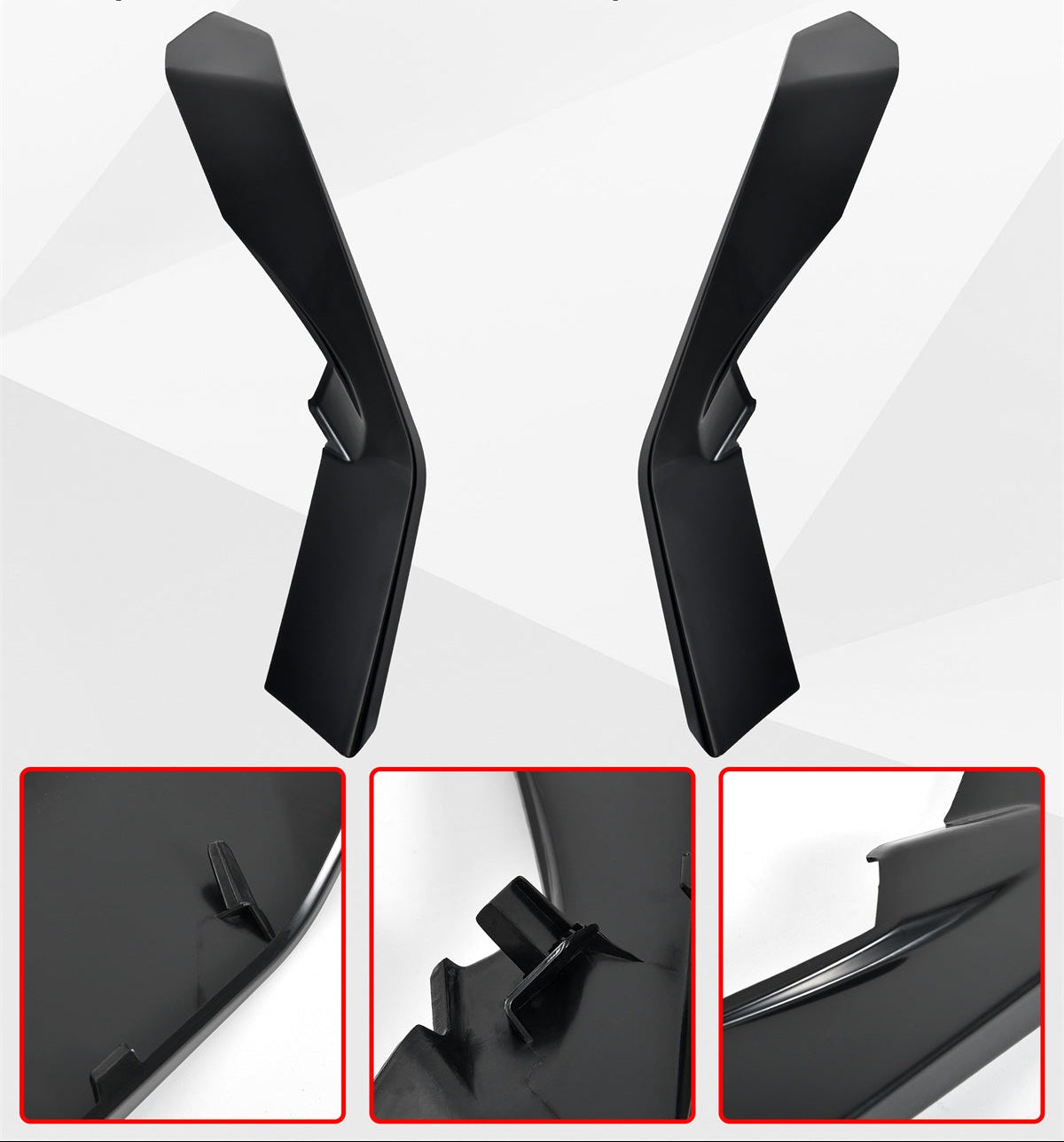 Front Left & Right DRL Fairing Trim Panel Kit for Can-Am Maverick R MAX X RS RC 2024+