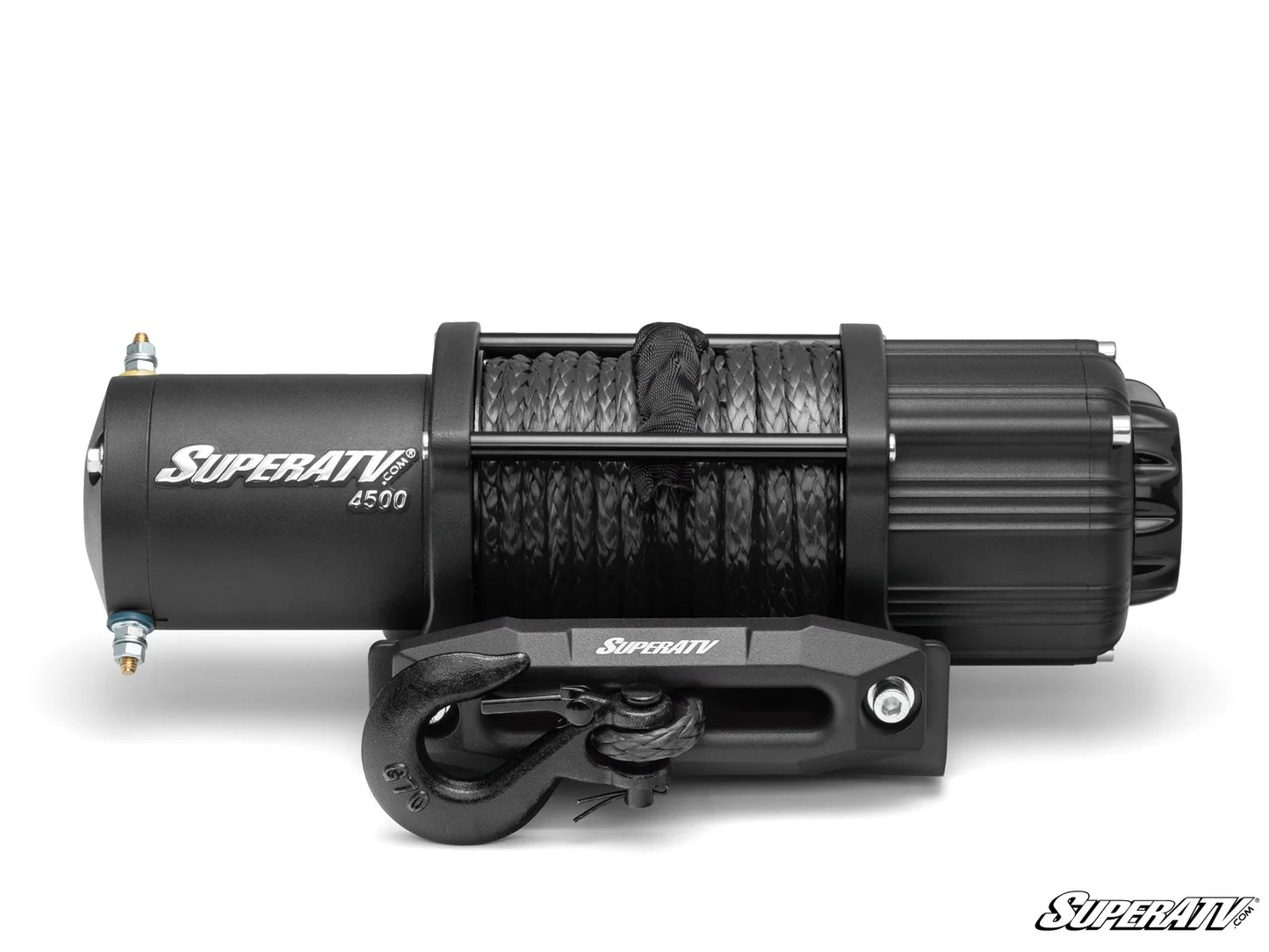 4500 LB. (2041 kg) UTV/ATV-Seilwinde (mit Funkfernbedienung und Synthetikseil)