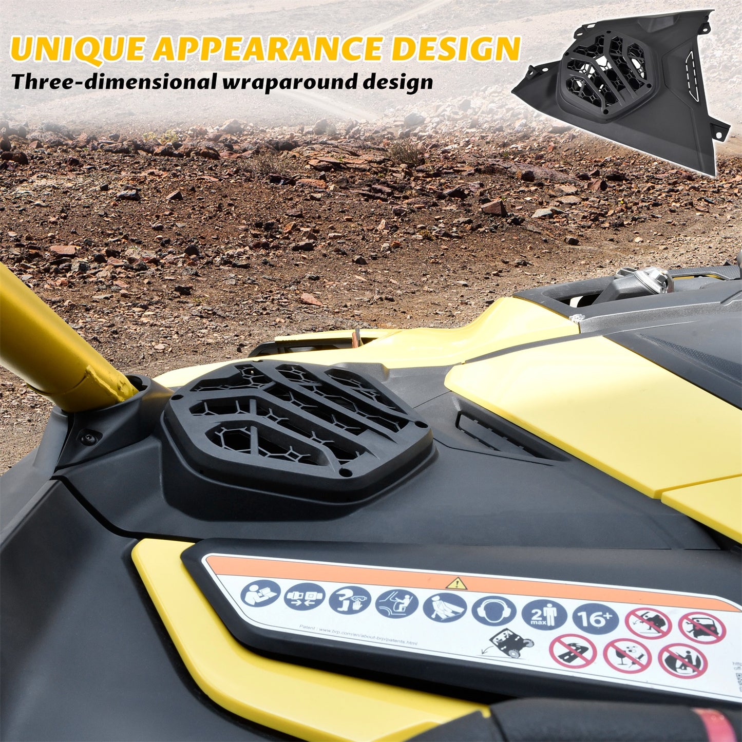 Front Dash Speaker Panels