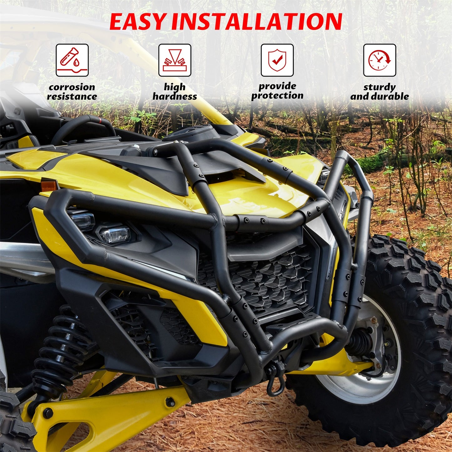 Combined Full Facie Front Bumper for Maverick R Models