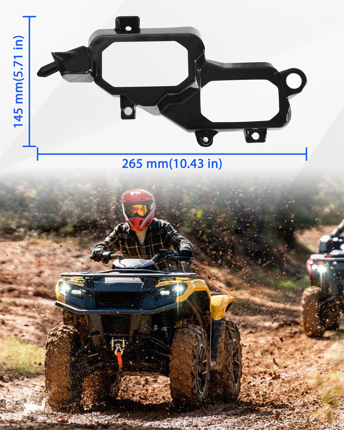 Headlight Support Bracket for Can-Am Outlander 500 700