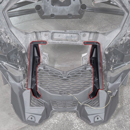 Defletor/Suporte do Radiador para <tc>Maverick</tc> X3 Todos os Modelos