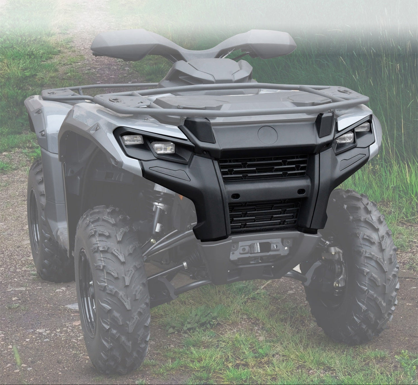 Fascia frontal negra combinada para Can-Am <tc>Outlander</tc>