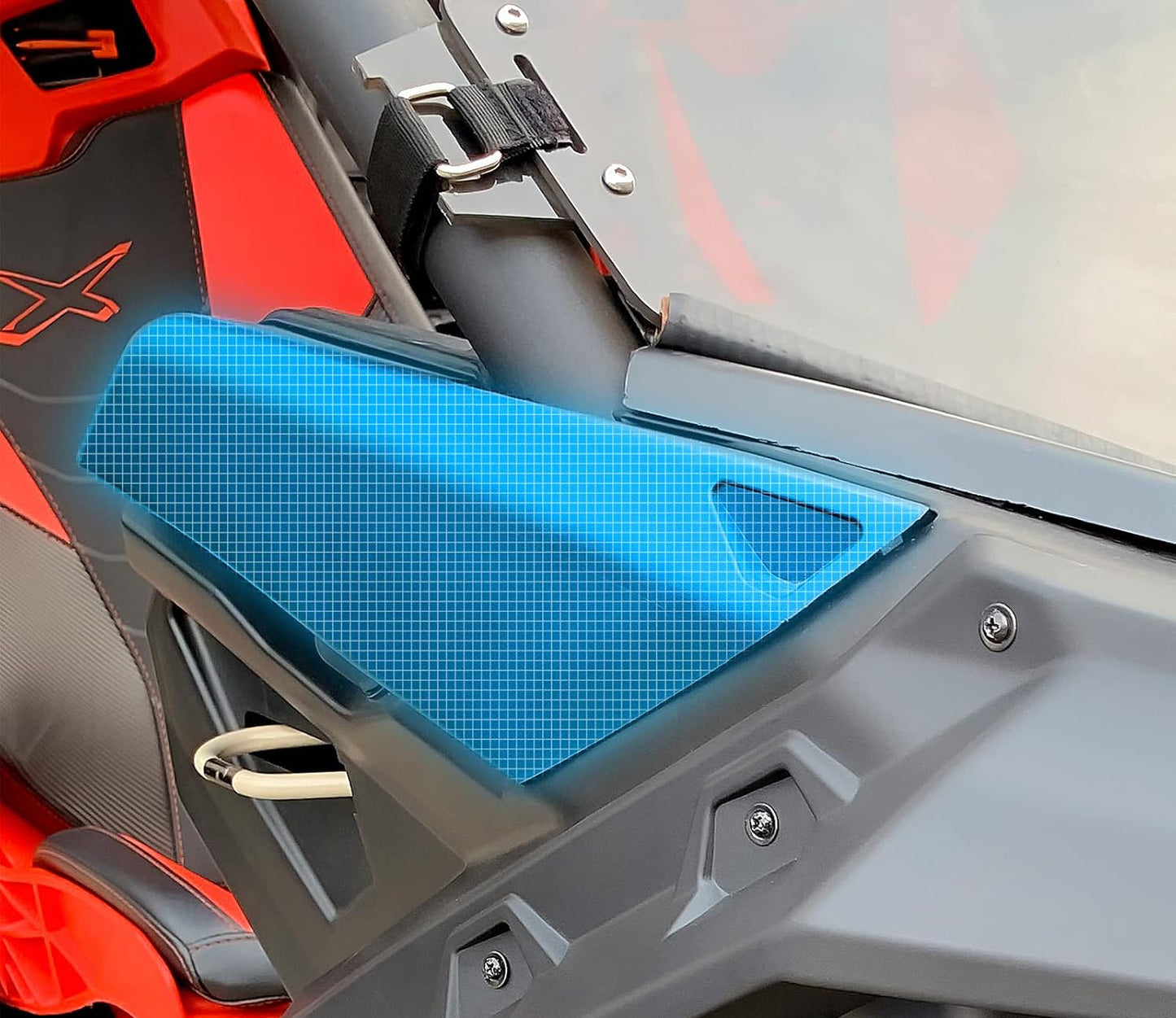 Gas Cap Cover Compatible with 2017-2026 Can Am Maverick X3/ X3 MAX