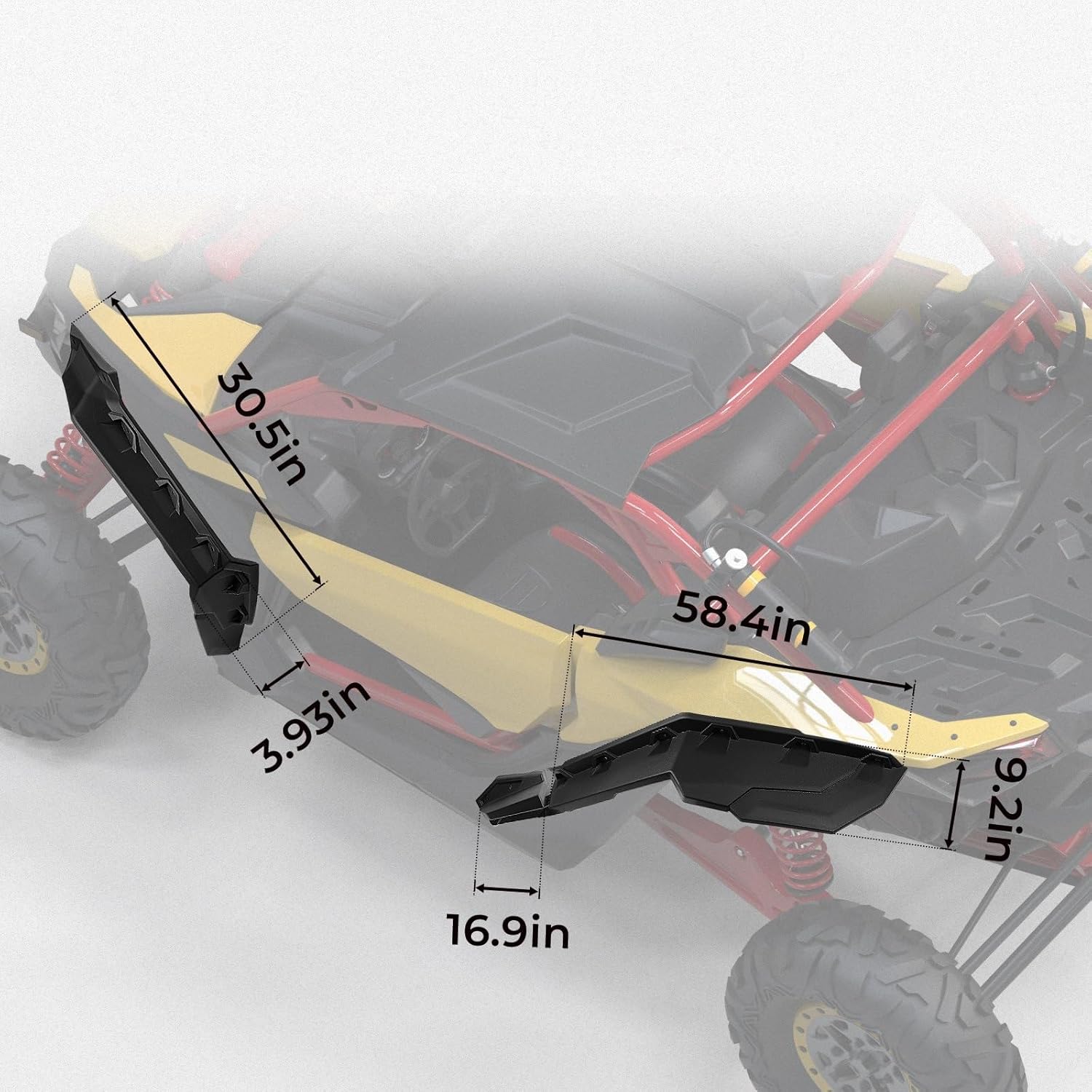 Wheel Arches Fender Flares / Mudguards Kit for Maverick X3