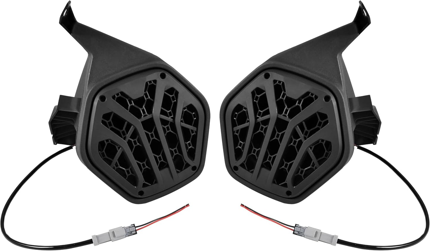 Rear Seat Speaker Pods for Can-Am Maverick R MAX X RS 2024+