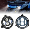 LED Headlights with Turning Signal for Outlander 450 500 570, 2015-2024