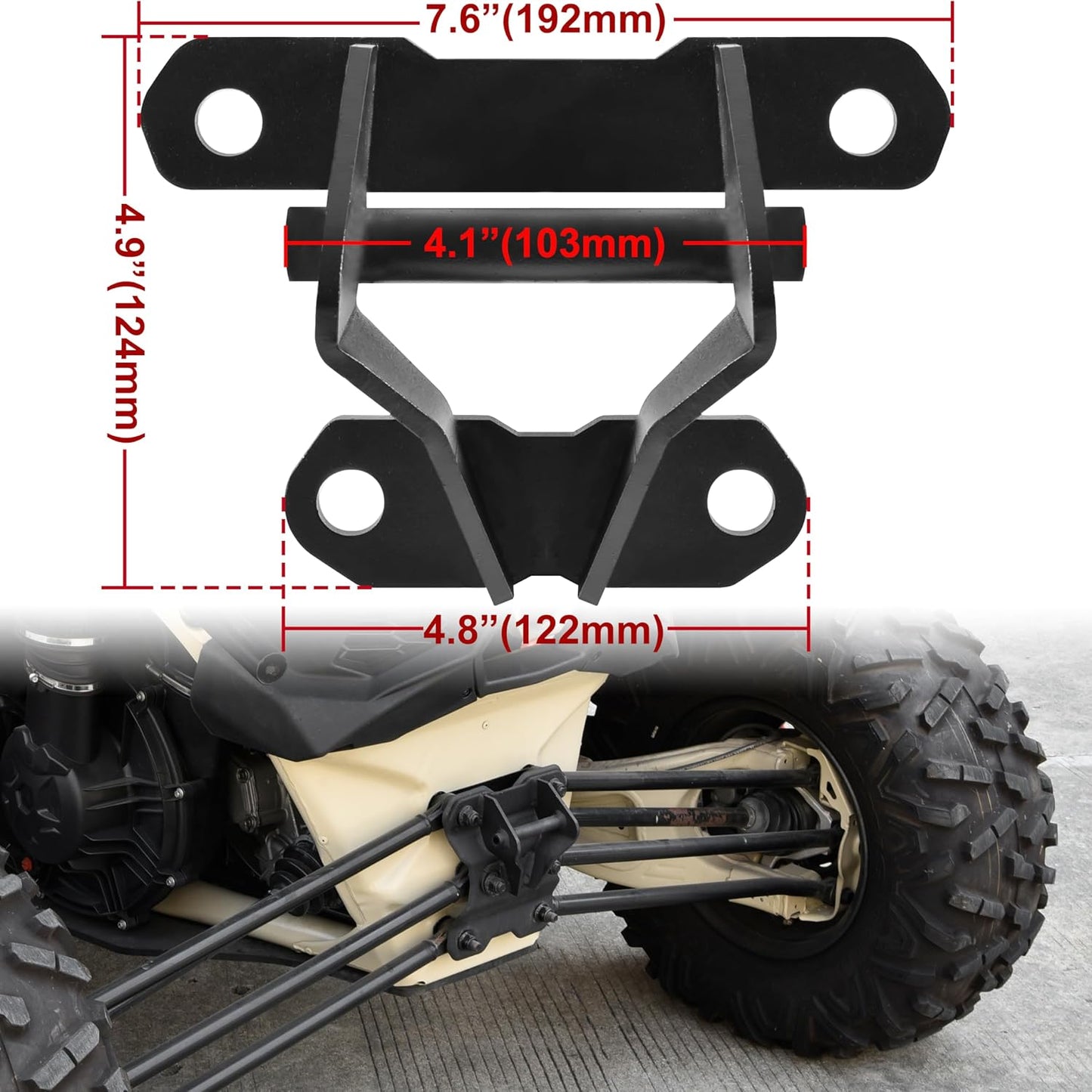 Rear Pull Plate Hook for Maverick X3