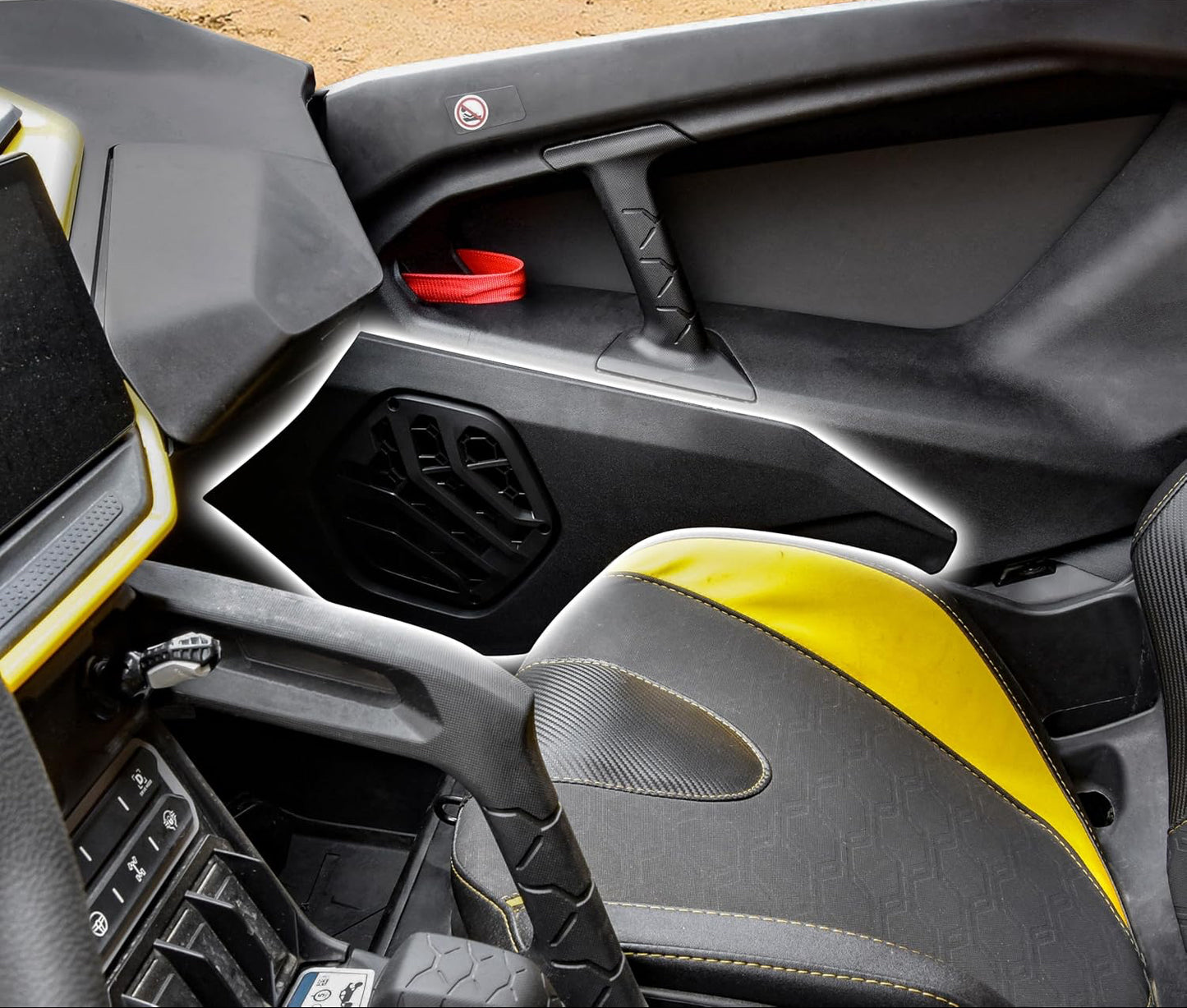 Front Lower Door Speaker Pods Mounts Panels