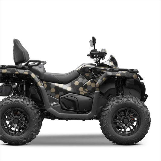Autocolante de design hexagon pentru CFMOTO Cforce Touring (G3) 800-1000