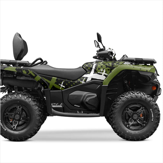 X design stickers for CFMOTO CFORCE 400-520