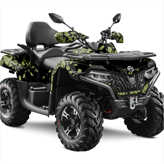 Αυτοκόλλητα σχεδίασης Quake για CFMOTO Cforce 600-625