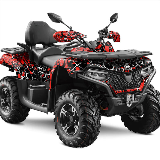 Αυτοκόλλητα σχεδίασης Quake για CFMOTO Cforce 600-625