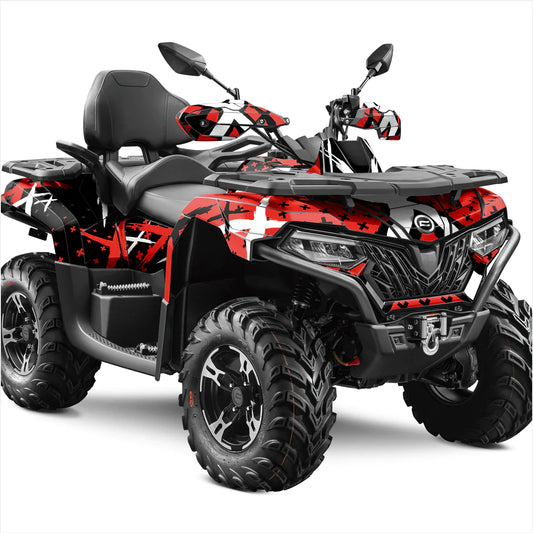 X Σχεδιασμός αυτοκόλλητα για CFMOTO Cforce 600-625