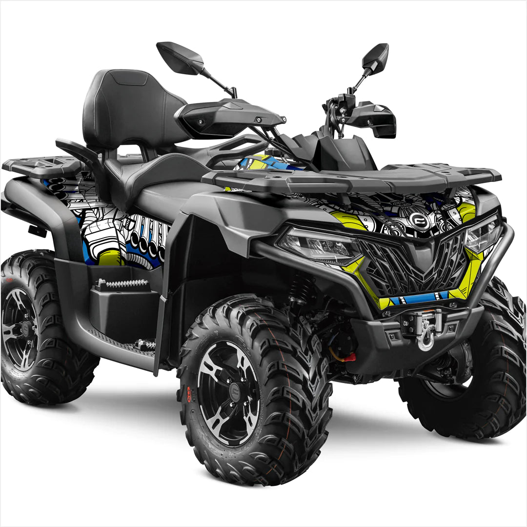 Autocolante pentru designul capului de benzină pentru CFMOTO CFORCE 600-625