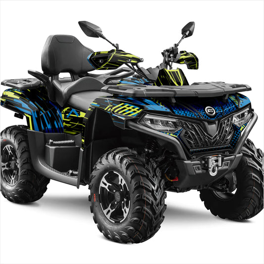 Autocolante de design cibernetic pentru CFMOTO Cforce 600-625