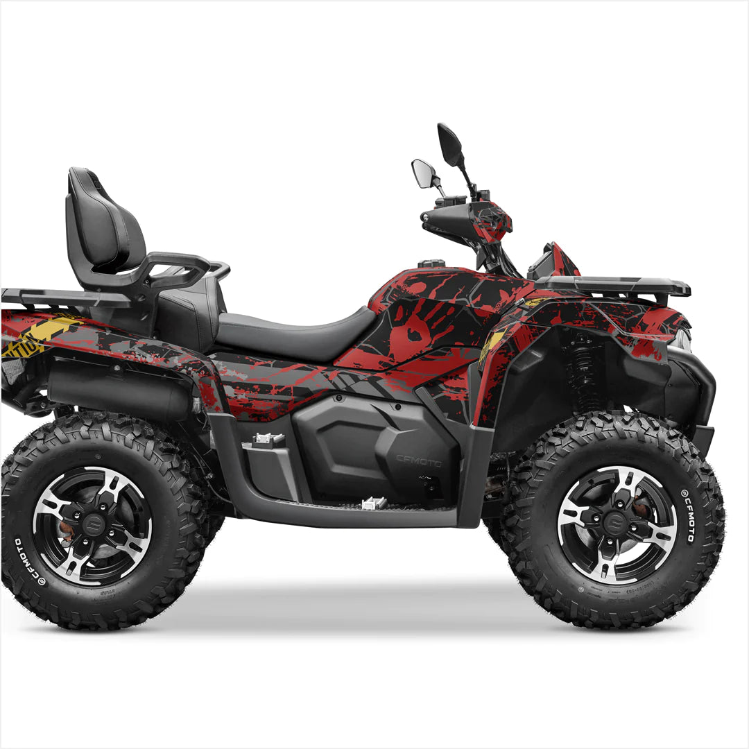 Наклейки с дизайном АПОКАЛИПСИС для CFMOTO CFORCE 600-625