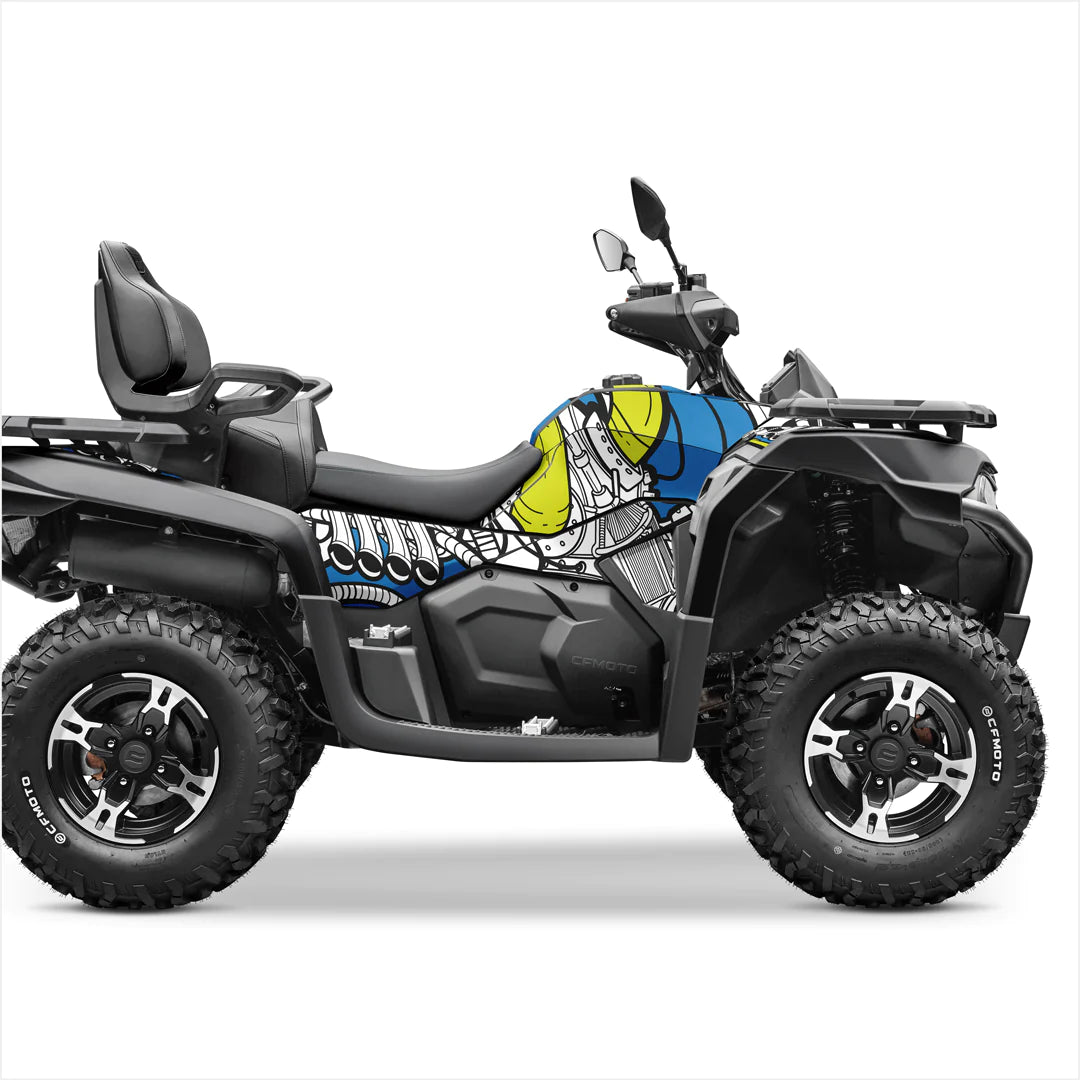 Autocolante pentru designul capului de benzină pentru CFMOTO CFORCE 600-625