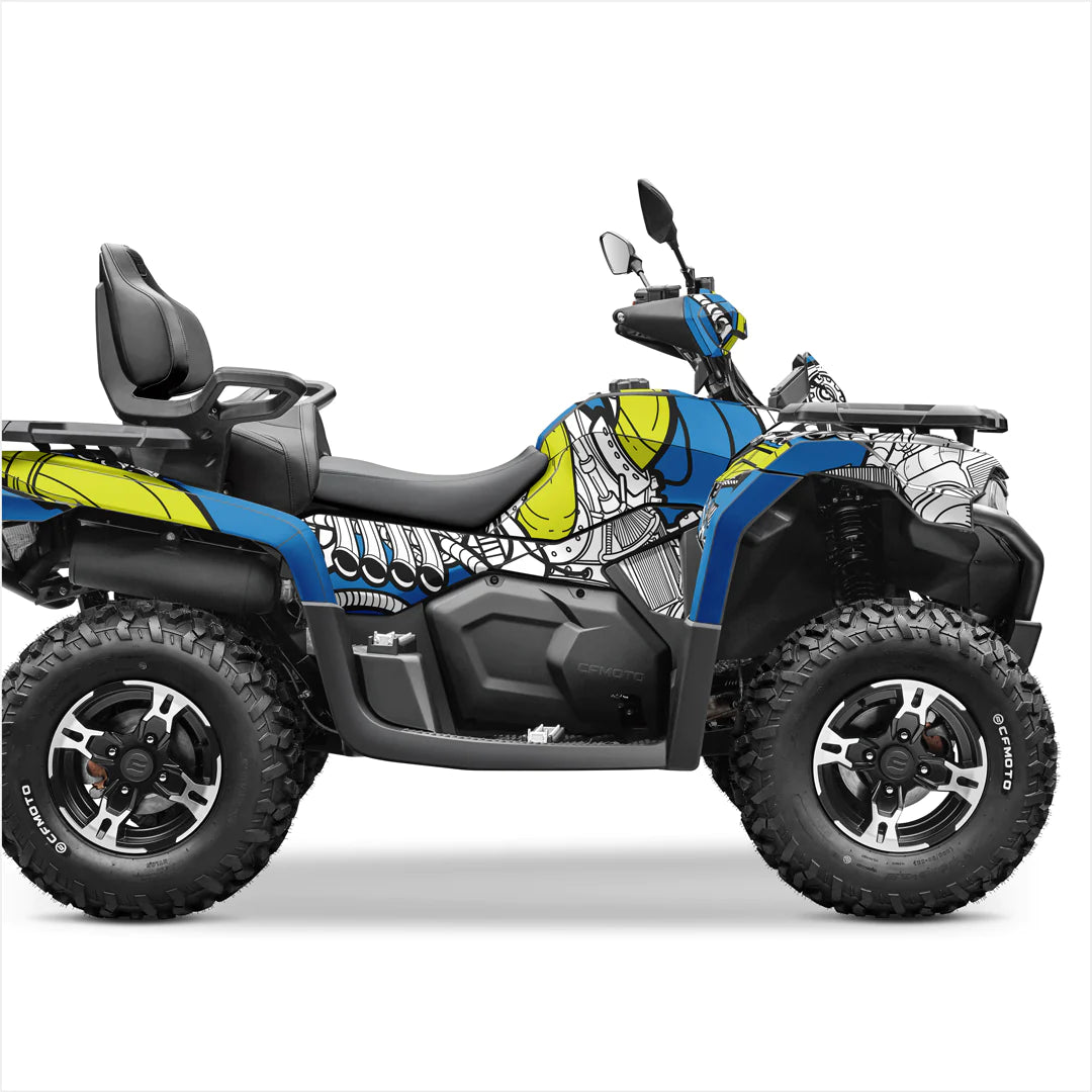 Autocolante pentru designul capului de benzină pentru CFMOTO CFORCE 600-625