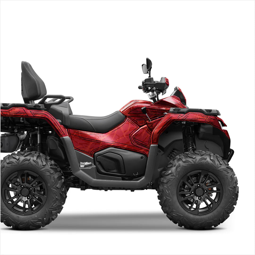 Schattierte Designaufkleber für CFMOTO CFORCE Touring (G3) 800-1000