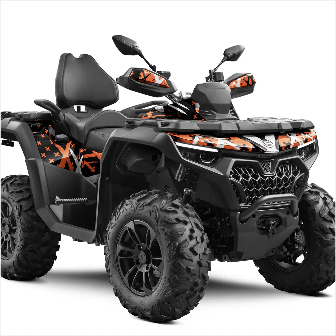 X adesivi di design per CFMOTO CFORCE Touring (G3) 800-1000