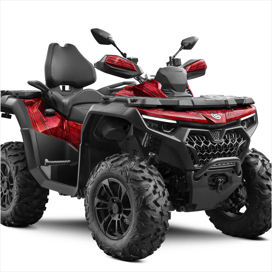 Schattierte Designaufkleber für CFMOTO CFORCE Touring (G3) 800-1000