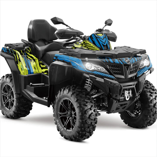 Adesivos de design cibernético para cfmoto cforce 800-1000