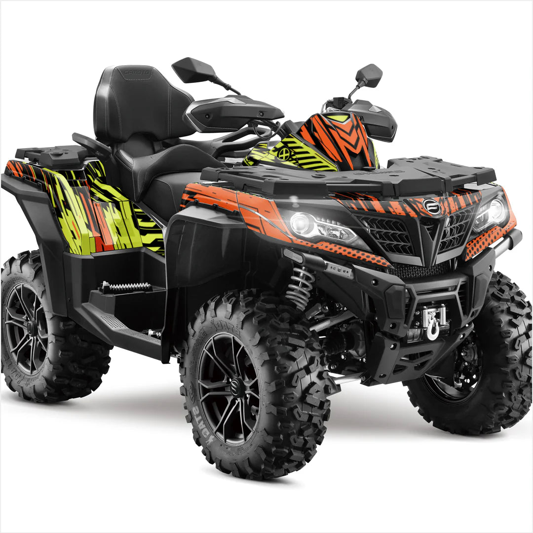 Adesivos de design cibernético para cfmoto cforce 800-1000